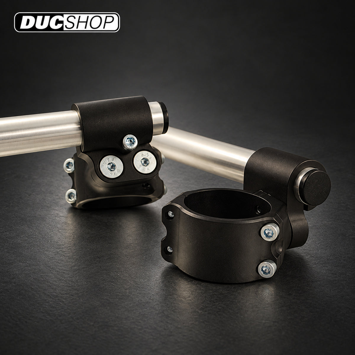 Woodcraft 2 Piece Split Clip-On with 2.5 inch Riser | DucShop