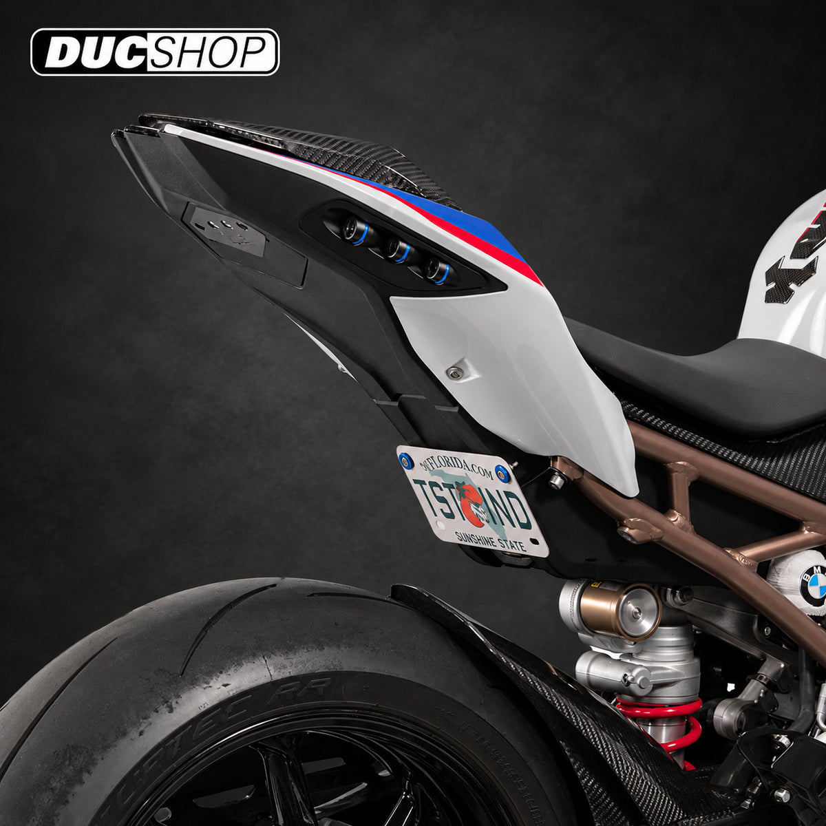 TST Industries Low Mount Fender Eliminator Kit for BMW S1000RR / M1000RR (20-22) — representative product view; check selected option and kit contents | ducshop.com