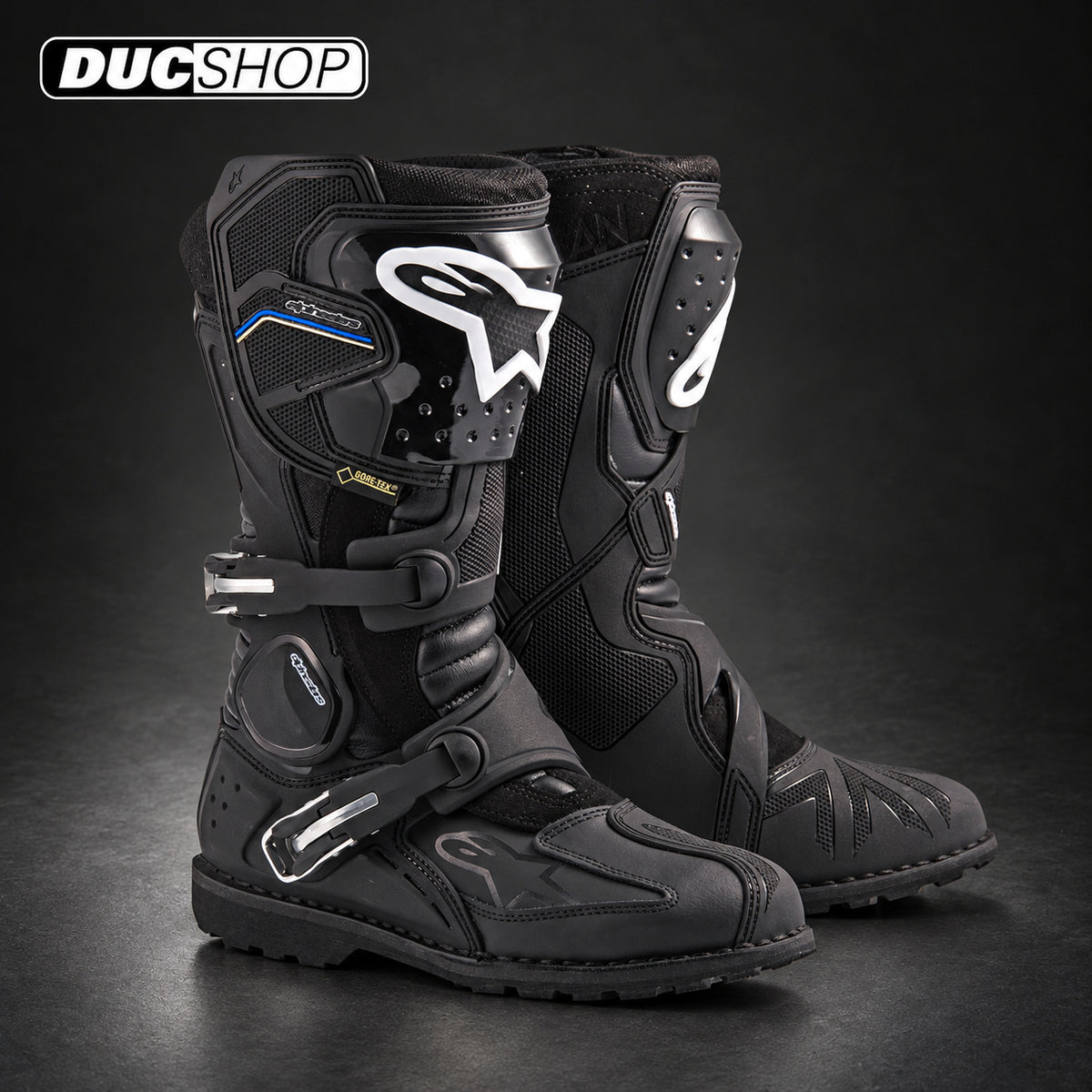 Alpinestars Toucan Gore-Tex Boots - Black | Racing Boots | DucShop