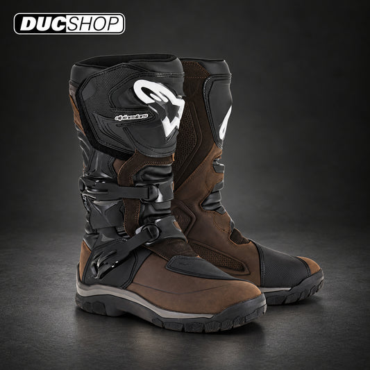 Alpinestars Corozal Adventure Drystar® Oiled Leather Boots - Brown | Racing Boots | DucShop