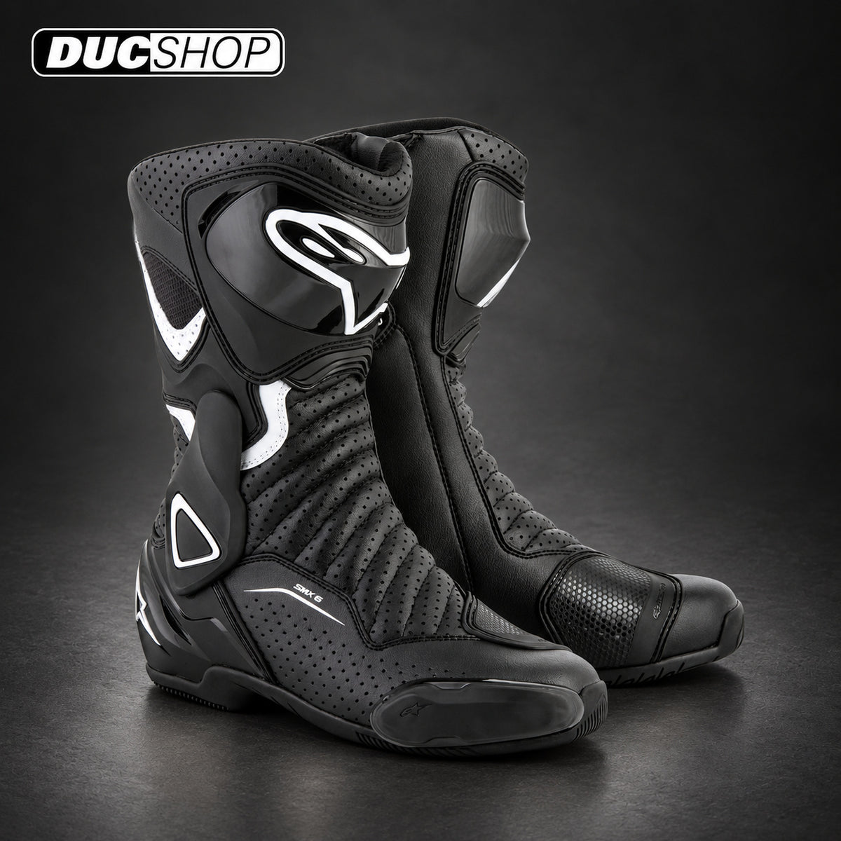 Alpinestars Stella Smx-6 V2 Boots - Black/White | DucShop