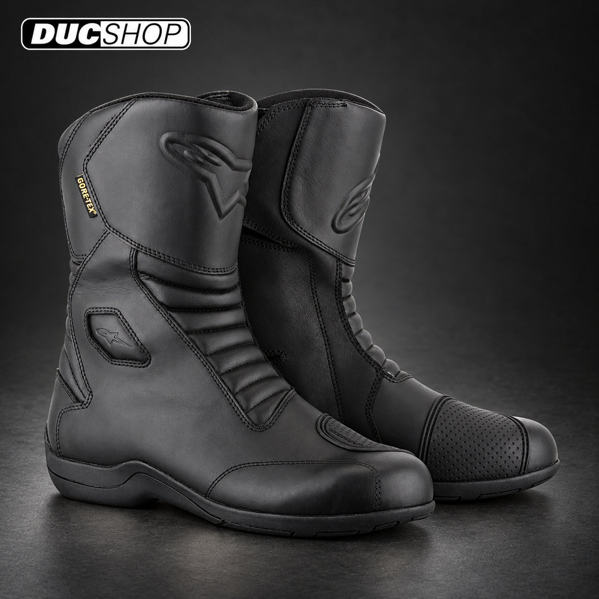 Alpinestars Web Gore-Tex Boots - Black | Racing Boots | DucShop