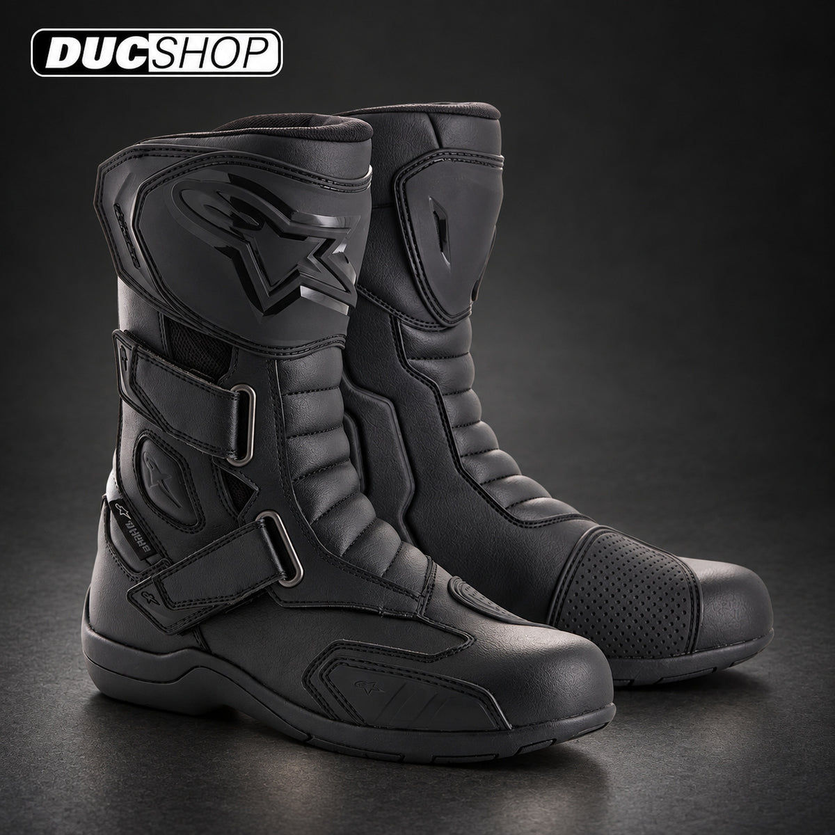 Alpinestars Radon Drystar® Boots - Black | Racing Boots | DucShop