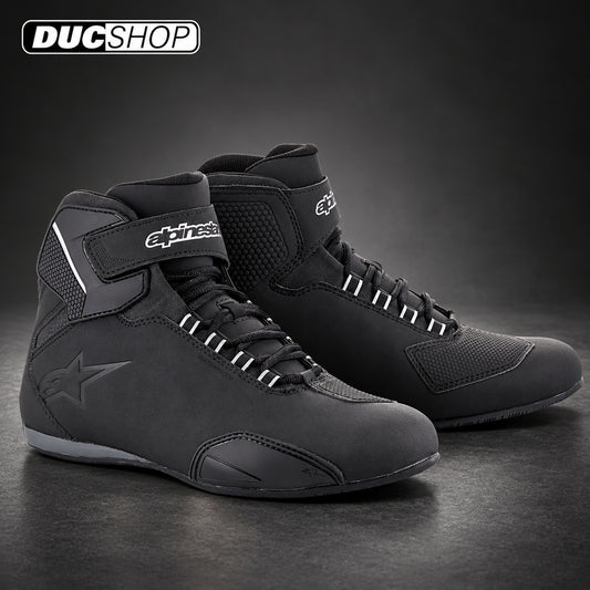 Alpinestars Sektor Waterproof Shoes - Black | Urban Riding Shoes | DucShop