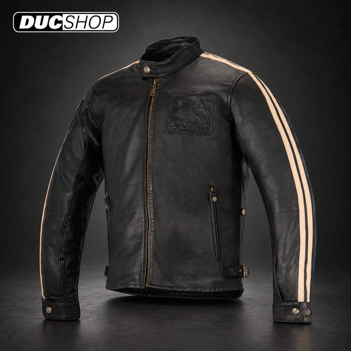 Alpinestars Oscar Charlie Leather Jacket | Leather Jackets | DucShop