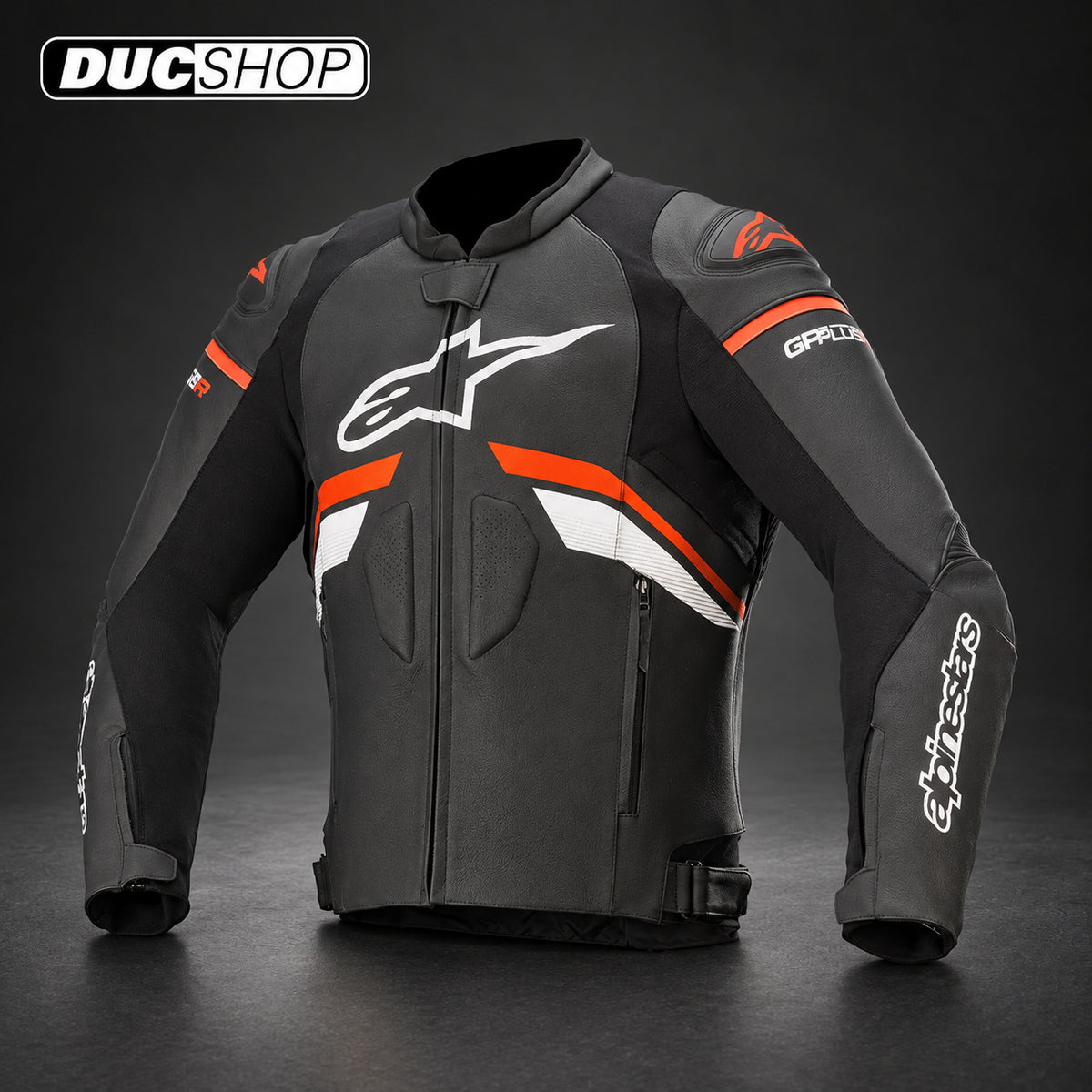 Alpinestars GP Plus R V3 Leather Jacket - Black/Black | Leather Jackets | DucShop