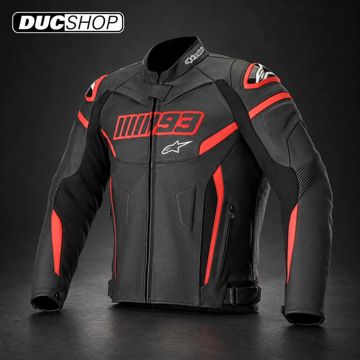 Alpinestars MM93 Twin Ring Leather Jacket | Leather Jackets | DucShop