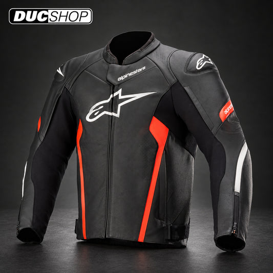 Alpinestars Faster V2 Leather Jacket | Leather Jackets | DucShop