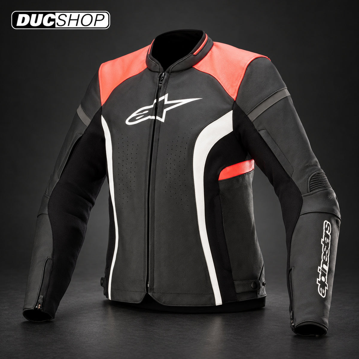 Alpinestars Stella Kira V2 Leather Jacket | Leather Jackets | DucShop