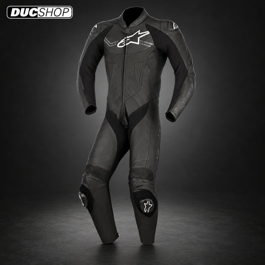 Alpinestars Challenger V2 1-Piece Leather Suit | Race Suits | DucShop