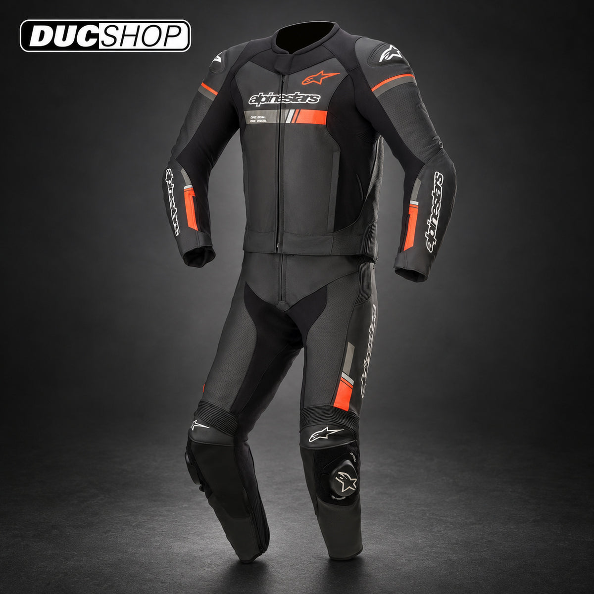 Alpinestars GP Force Chaser Leather Suit 2 PC | Race Suits | DucShop