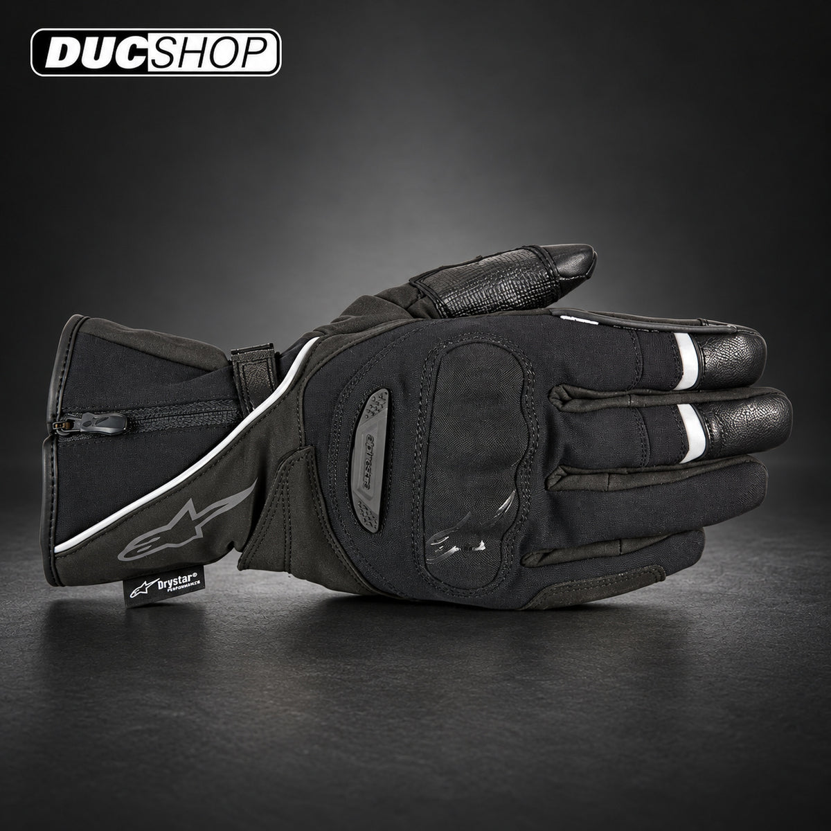 Alpinestars Primer Drystar Leather Glove | Long Gloves | DucShop