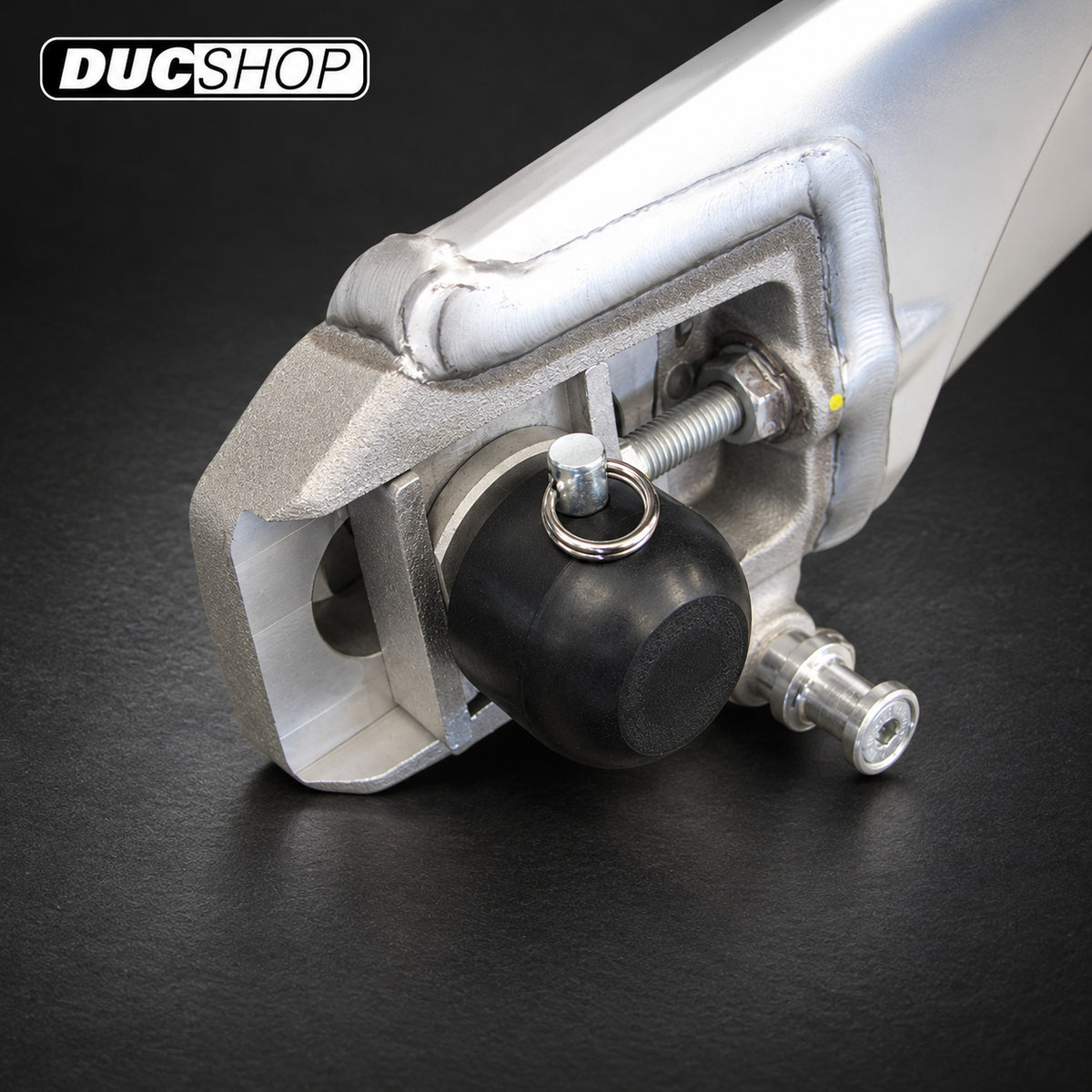 Woodcraft Rear Axle Sliders for Aprilia | Rear Axle Protection | ducshop.com
