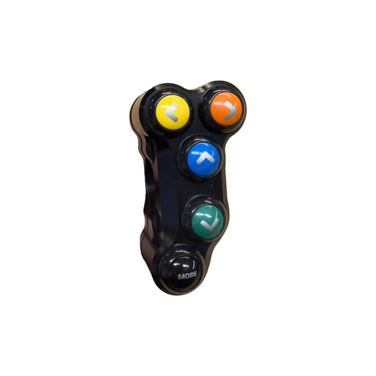 WOODCRAFT DUCATI V2 LH RACE HANDLEBAR SWITCH. SKU: 49-0649L1