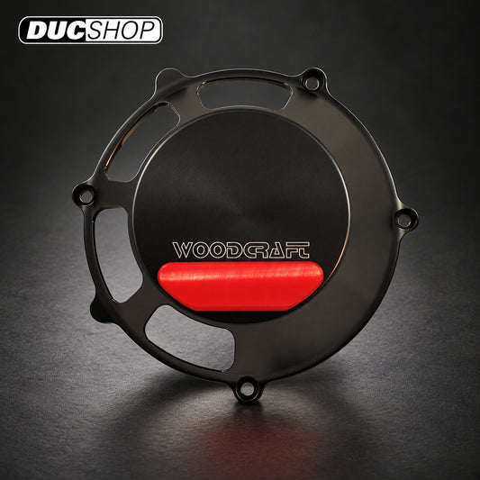 Woodcraft Vented Dry Clutch Cover Assembly for Compatible Ducati Dry Clutches | Engine Protection | ducshop.com