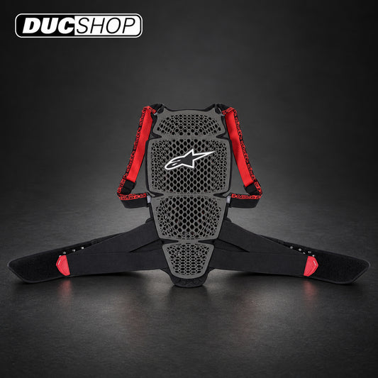 Alpinestars Nucleon Kr-Cell Protector - Smoke Black/Red | Protective Gear | DucShop