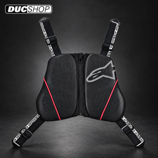 Alpinestars Nucleon Kr-C Chest Harness - Black/White/Red | Chest Protectors | DucShop
