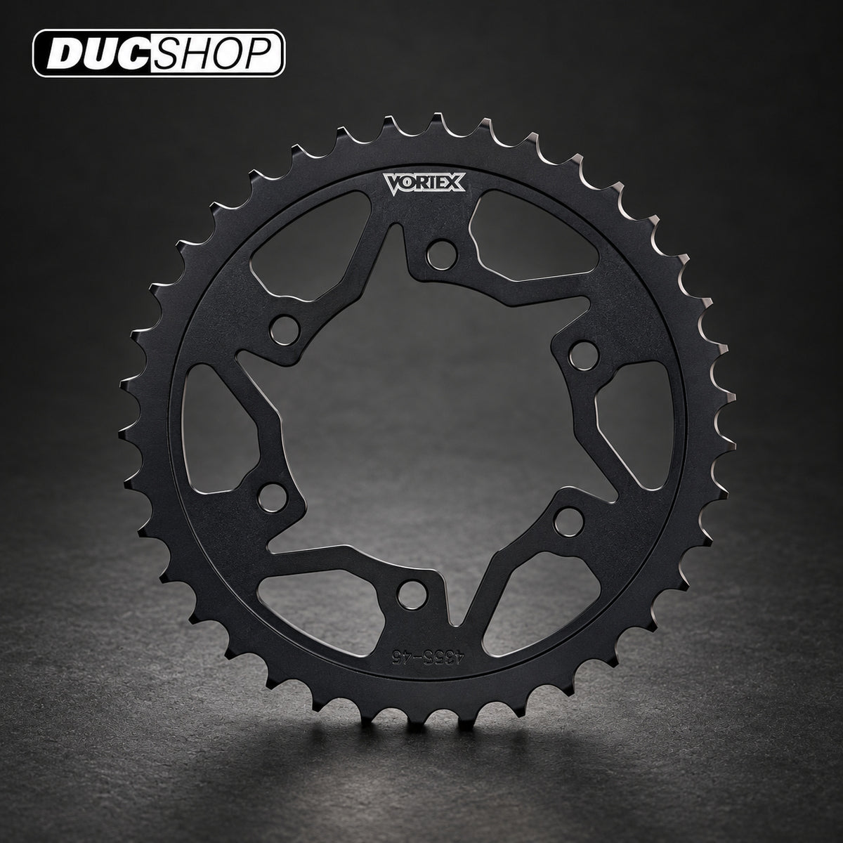 Vortex Steel 520 Pitch Rear Sprockets For Marchesini, BST, Marvic, Rotobox, OZ, & CoreMoto Wheels | Dual Sided Swingarm Rear Sprockets | ducshop.com