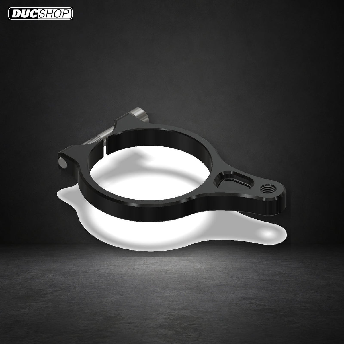Attack Performance 53mm Damper Mount - Ducati, Kawasaki | Aero Hard Anodize (Light Bronze) | SKU 90110753G | DucShop