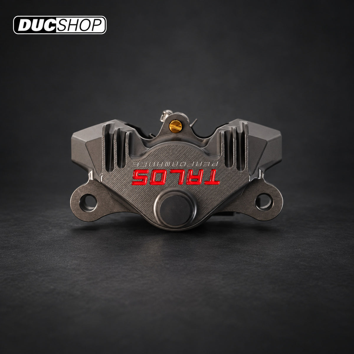 Talos A55 High-Performance Motorcycle Brake Caliper Braking System - Hard Anodized - DucShop