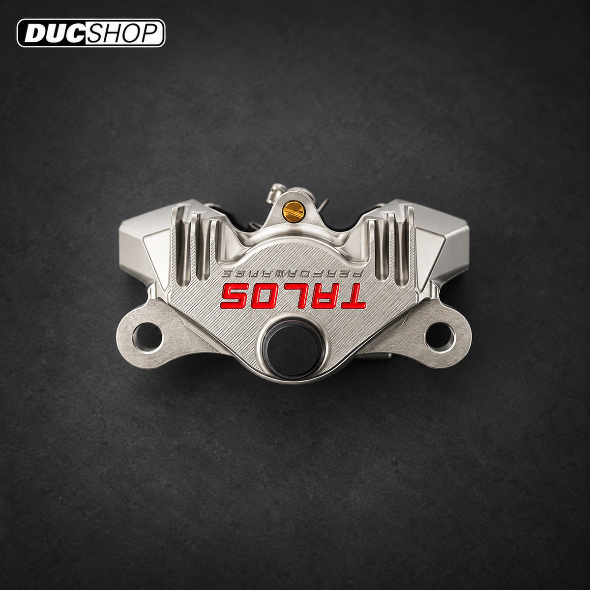 Talos A55 High-Performance Motorcycle Brake Caliper Braking System - Nickel Plated - DucShop