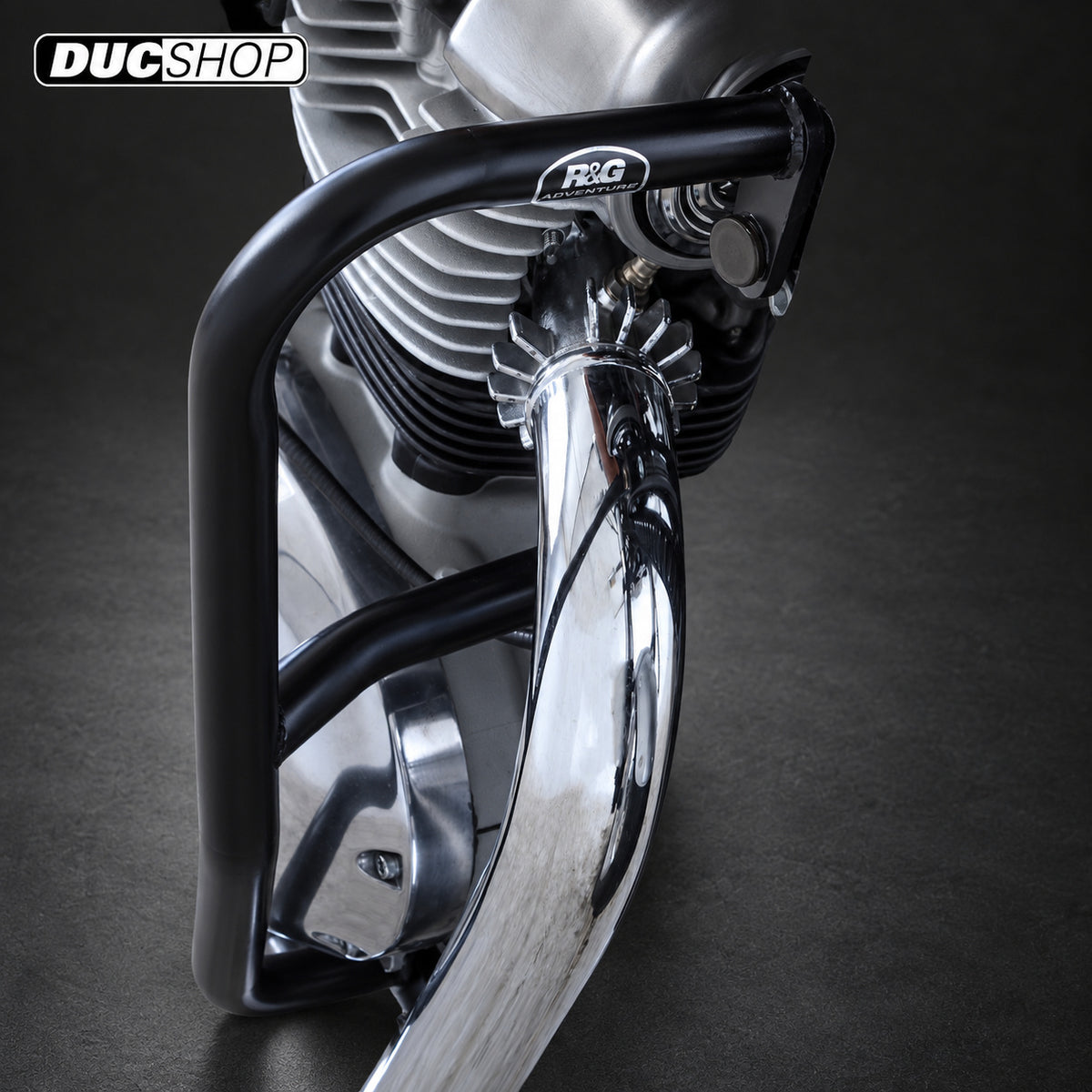 R&G Racing Adventure Bars for the Royal Enfield Interceptor 650/Continental GT '19-'21 | Crash Bars | ducshop.com