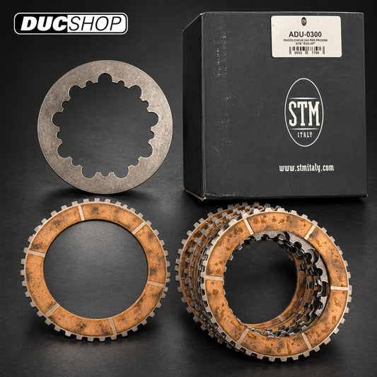 STM Replacement 40 tooth Clutch Plates and Basket for GP EVO Slipper Clutch | Dry Clutch Baskets | ducshop.com