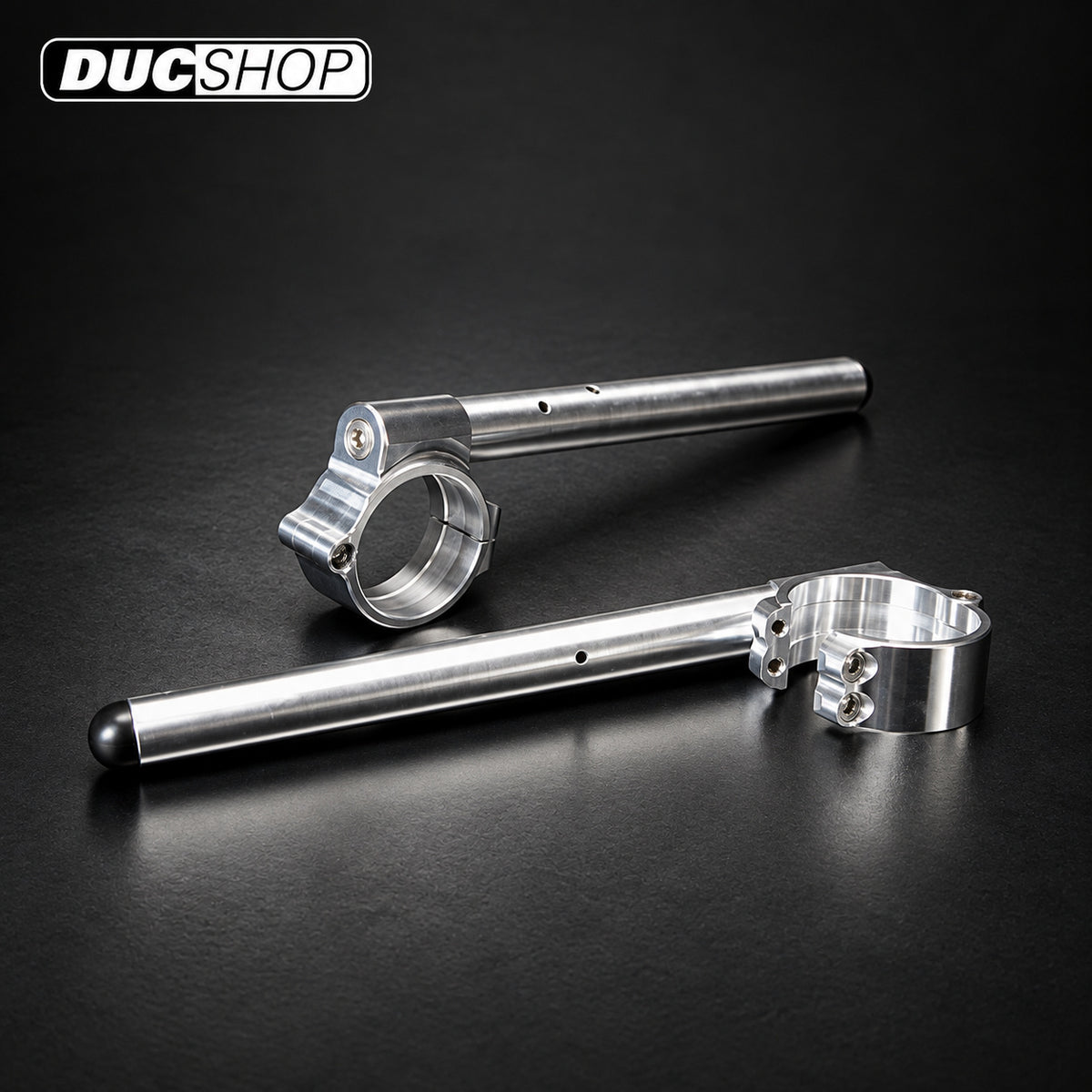 AELLA Aluminum Sport Clip On Handle Bars for Ducati 749/999 | DucShop