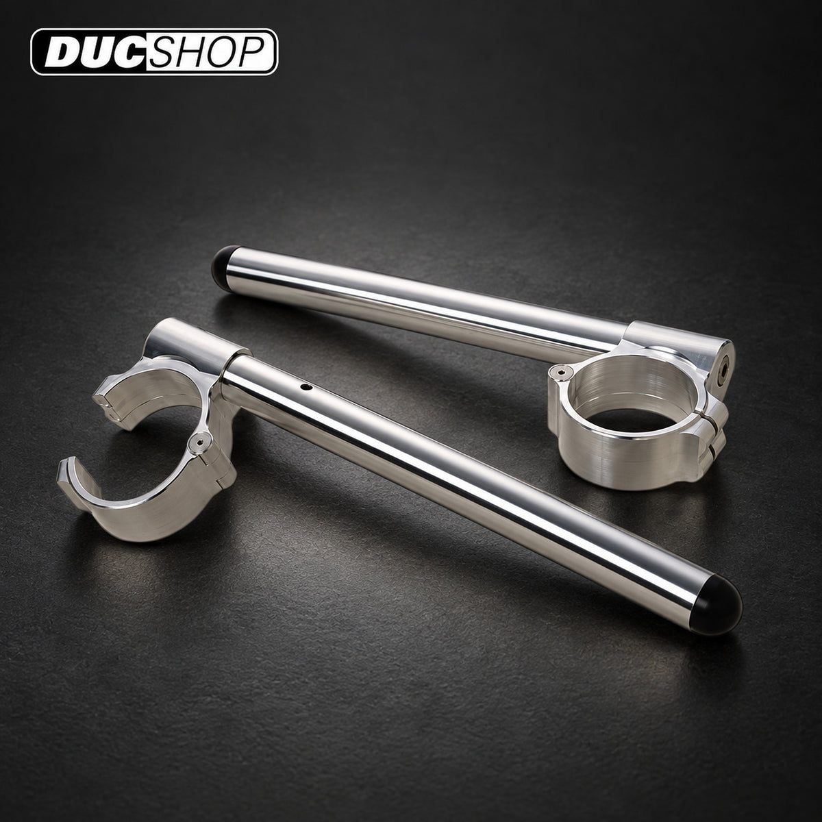 AELLA Aluminum Sport Clip On Handle Bars for Ducati 1098/1198 | DucShop