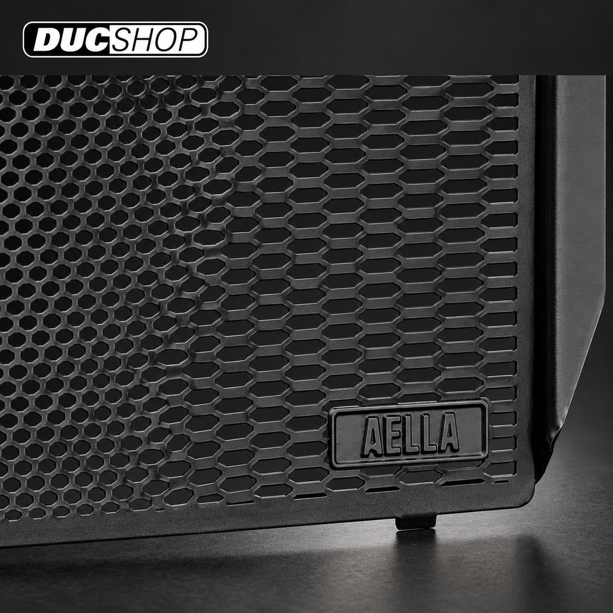 AELLA Radiator Guard for Ducati Monster 821 / 1200 - Black | Radiator & Oil Cooler Guards | ducshop.com