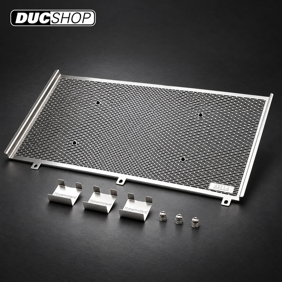 AELLA Radiator Guard for Ducati Hypermotard 698 Mono | Radiator & Oil Cooler Guards | ducshop.com