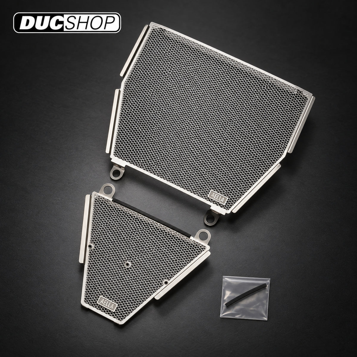 AELLA Radiator and Oil Cooler Guard Kit For the Ducati Streetfighter V4 (2025+) | Radiator & Oil Cooler Guards | ducshop.com