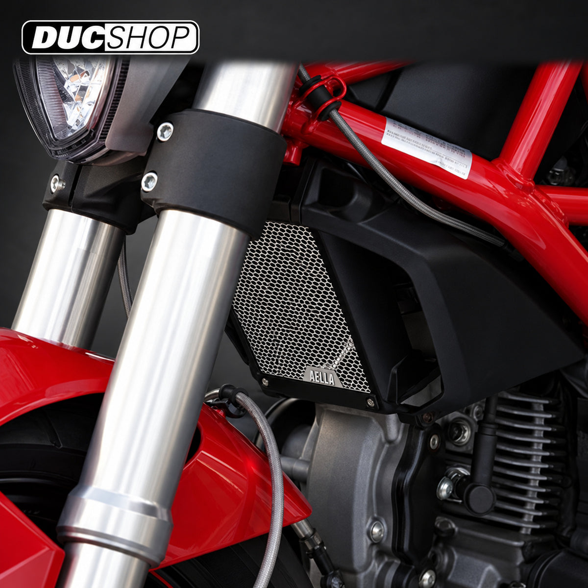 AELLA Air Duct Mesh (Monster) | Radiator & Oil Cooler Guards | ducshop.com