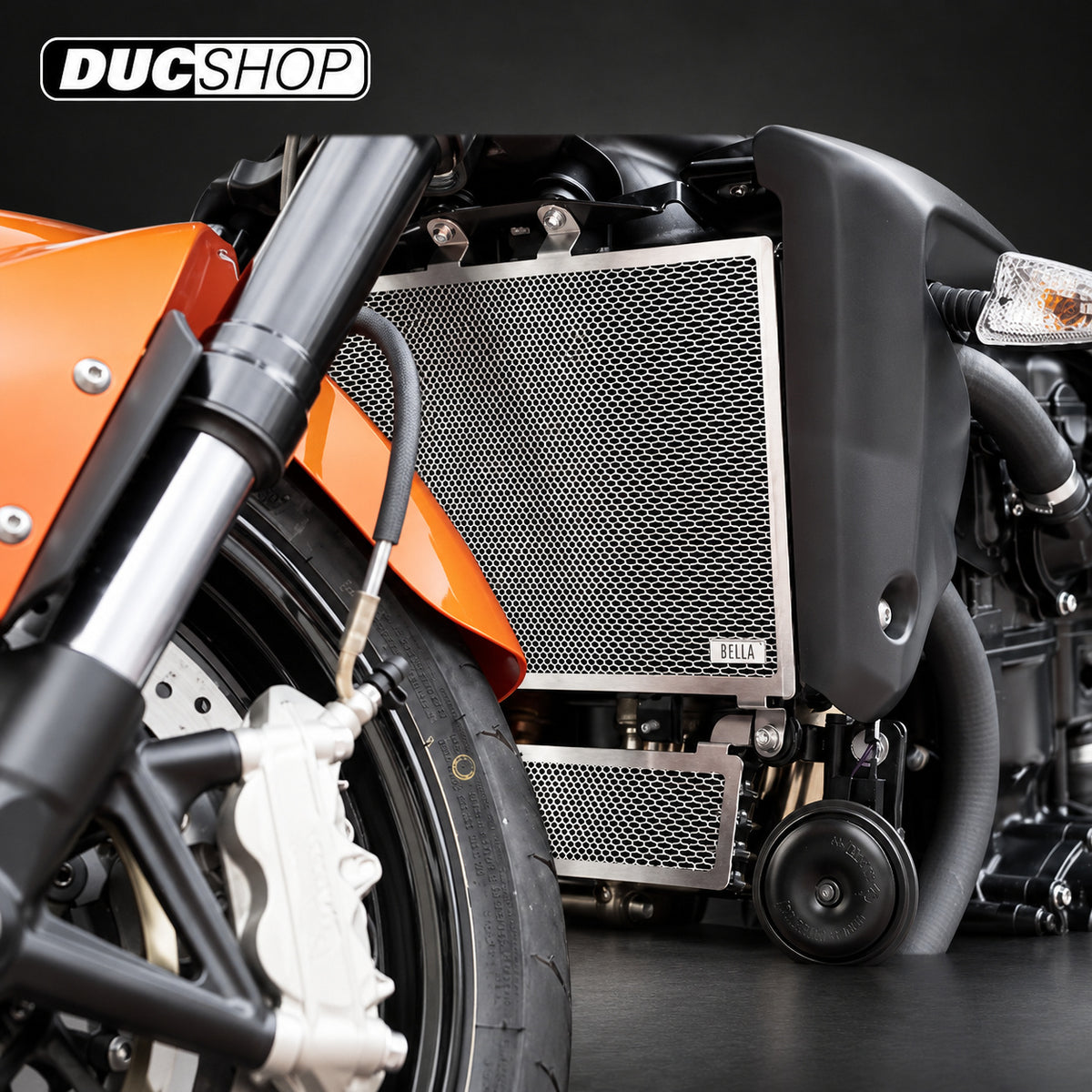 AELLA Oil Cooler Guard for Triumph Tiger 1050 Sport | Radiator & Oil Cooler Guards | ducshop.com