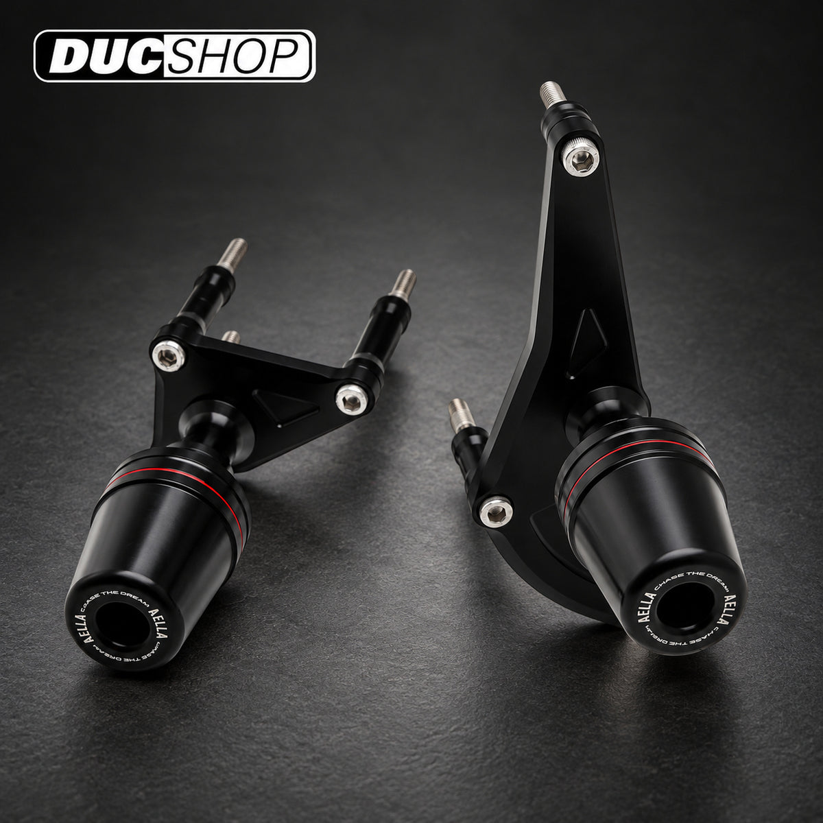 AELLA Frame Slider Kit For the Ducati Hypermotard 698 Mono | Frame Protection | ducshop.com