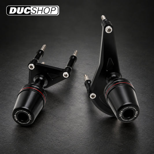AELLA Frame Slider Kit For the Ducati Hypermotard 698 Mono | Frame Protection | ducshop.com