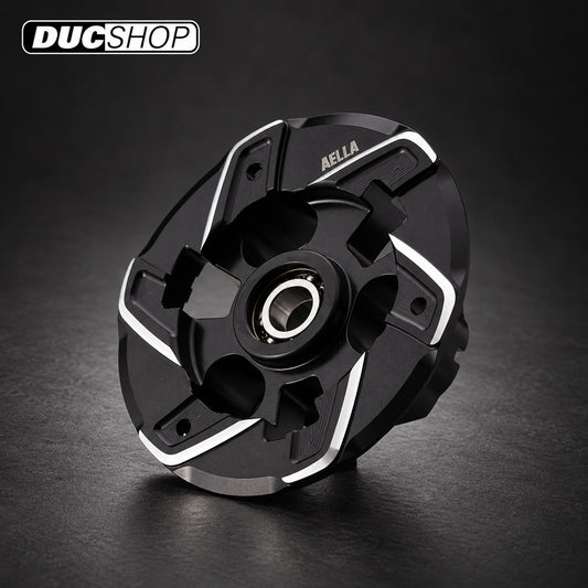 Aella Bi-color Wet Clutch Pressure Plate for the Ducati Panigale / Streetfighter / Multistrada V4 / S / Speciale, 1299 R FE, and 1299 Superleggera | Wet Clutch Pressure Plates | ducshop.com
