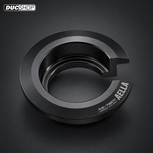 AELLA Low Down Ride Height Retainer for Ducati Panigale / Streetfighter V2 S (2025+) | Black | SKU AE-76011-BK | DucShop