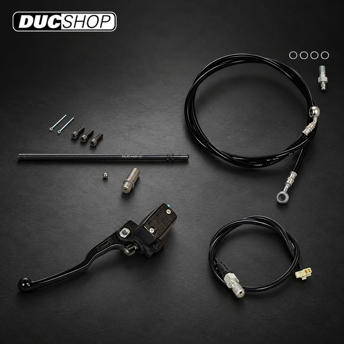 DBK Special Parts (Ducabike) Hydraulic Clutch Conversion Kit for the Ducati Hypermotard 939 and certain 2017 Scrambler models | Wet Clutch Slaves & Actuators | ducshop.com