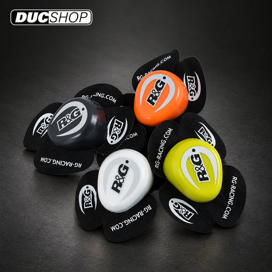 R&G Racing WIDE Aero Knee Sliders pair | Knee Sliders | DucShop