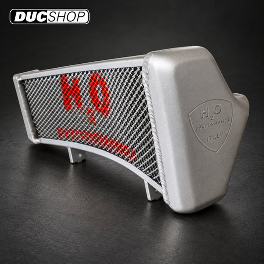 Galletto Radiatori (H2O Performance) Oversized Oil Cooler for Air Cooled Ducati's | Radiators & Oil Coolers | ducshop.com
