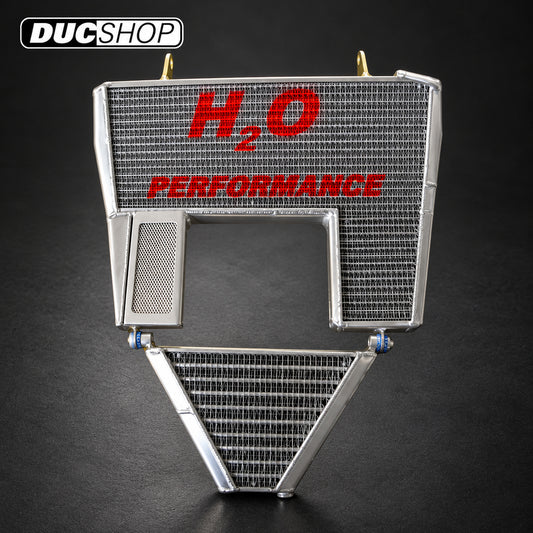 Galletto Radiatori (H2O Performance) Oversized Radiator and Oil Cooler kit For Ducati 749 & 999 | Radiators & Oil Coolers | ducshop.com