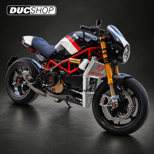 Galletto Radiatori (H2O Performance) MONSTROUS Oversized Radiator and Oil Cooler kit For Ducati Monster S4RS / S4RT | Radiators & Oil Coolers | ducshop.com
