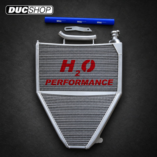 Galletto Radiatori (H2O Performance) Oversize Radiator kit For Triumph Daytona 675 (2006-12) | Radiators & Oil Coolers | ducshop.com