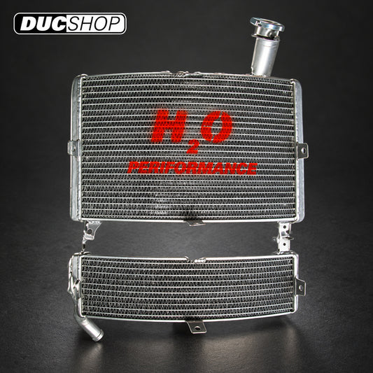 Galletto Radiatori (H2O Performance) Oversize Radiator kit For Piaggio ZIP 1 Series | Radiators & Oil Coolers | ducshop.com