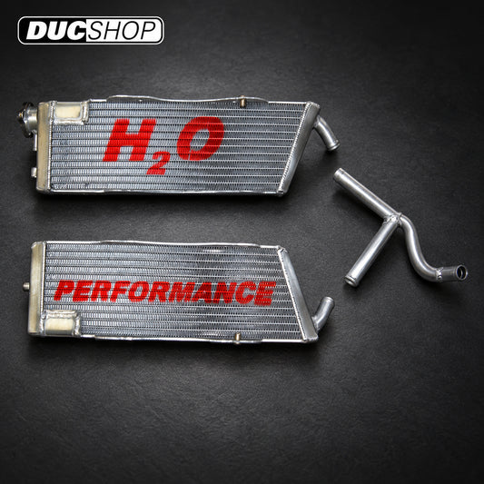 Galletto Radiatori (H2O Performance) Oversized Radiator Pair For KTM Supermotard 570 | Radiators & Oil Coolers | ducshop.com