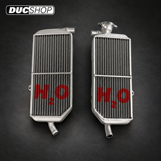 Galletto Radiatori (H2O Performance) Oversized Radiator Pair For KTM SX-F | Radiators & Oil Coolers | ducshop.com