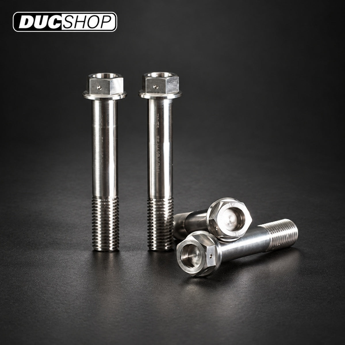 AELLA Titanium Caliper Mount Bolts M10L35 x 1.25 Pitch | Titanium Braking Hardware | DucShop