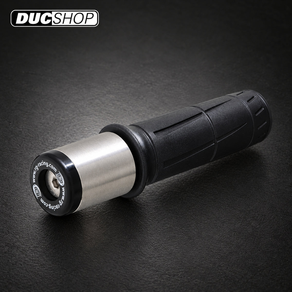 R&G Racing Bar End Sliders for Kawasaki KLR650 '22, ZX-7R '87-'16, GTR1400 '06-'21, Z1000 '10-'22, Z1000R '17-'22, Z1000SX '86-'22, Versys 1000 '12-'22 & Other Models | Bar End Protection | ducshop.com