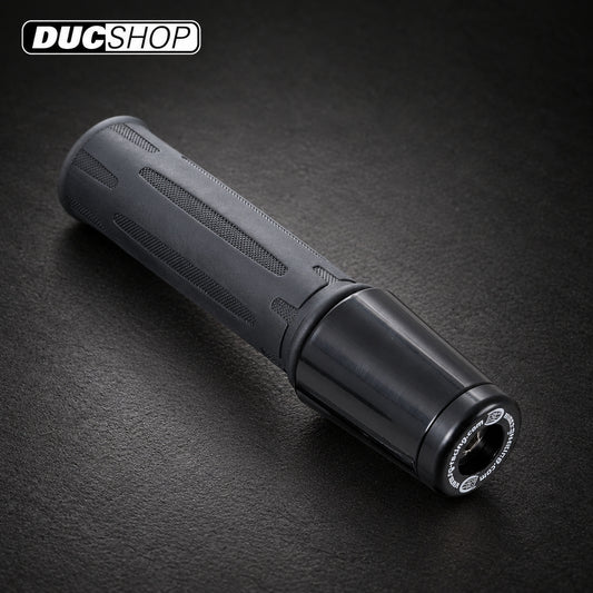 R&G Racing Bar End Sliders for BMW F800S / F800ST '04-'19, R1200S '04-'16, R1250RS Sport '19-'22, R1200RS '15-'21, R1200RT '14-'19 | Bar End Protection | ducshop.com